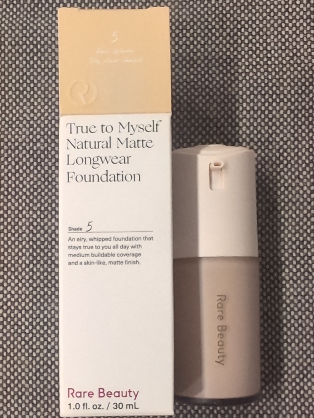 Rare Beauty Natural Matte Long Wear Foundation - 5 Fair Warm